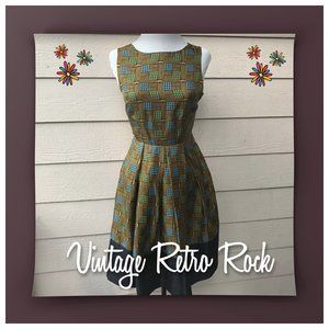 Anthropologie Girls from Savoy Kakum Flared Dress